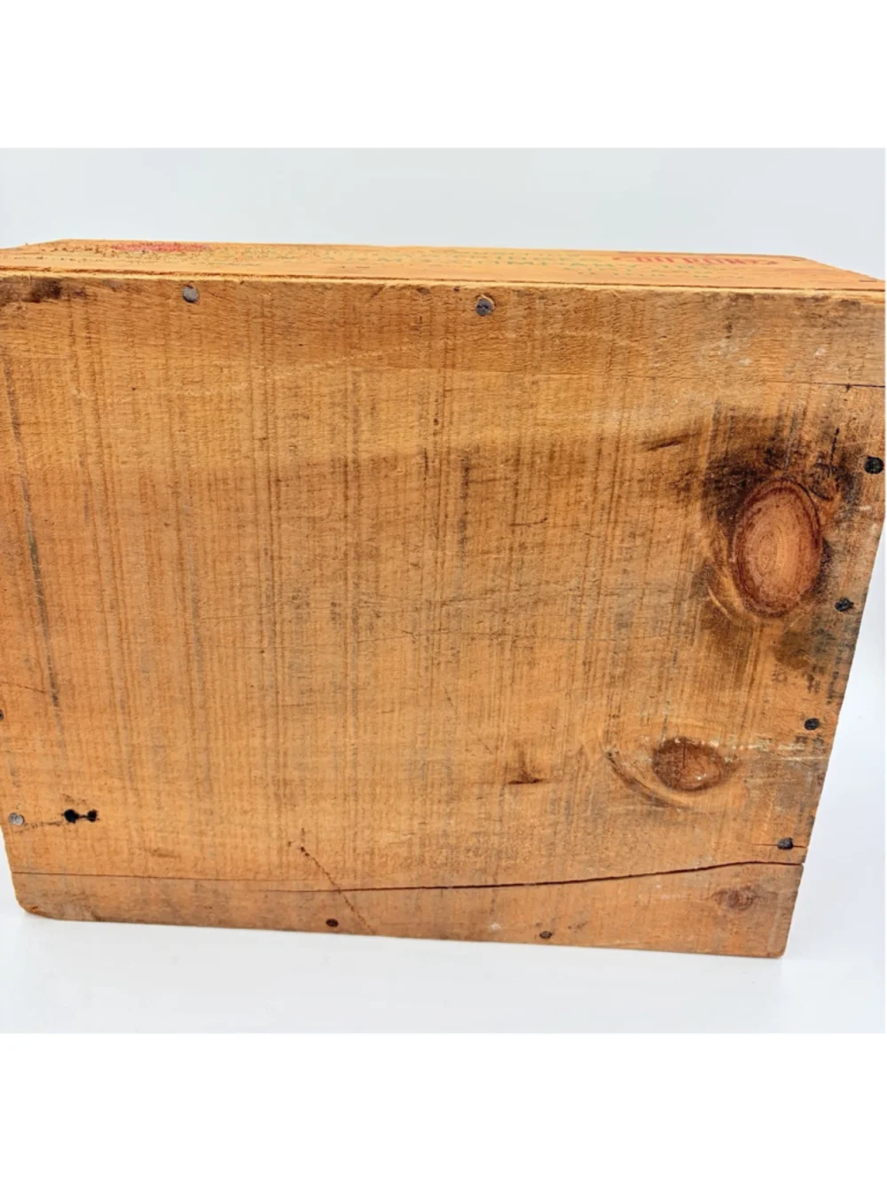 Remington Hi-Speed .22 LR Wooden Ammo Crate Box #1622 DuPont Kleanbore USA